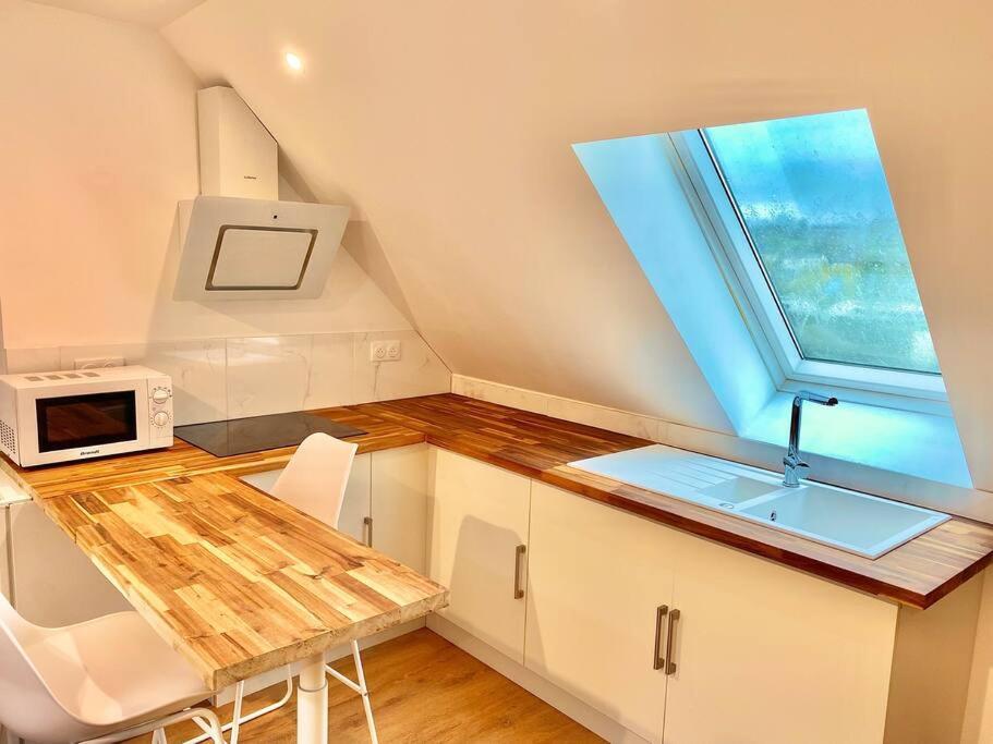 Appartement Renove Proche Gare Quimper Exterior foto